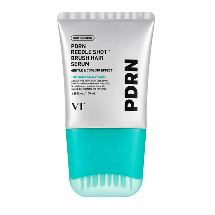 VT PDRN Reedle Shot Brush Hair Serum 100ml – Korean Scalp Treatment with Plant PDRN & CICA REEDLE™