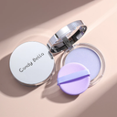 Candy Bella Translucent Purple Compact Powder – Matte Oil Control, Long-Wear